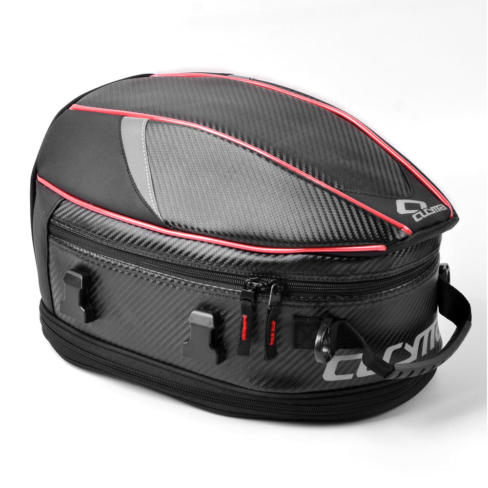 Borsa per sella posteriore serbatoio moto impermeabile Borsa casco espandibile
